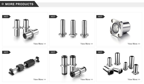 20 mm rotondo flange cuscinetto lineare per alberi scorrevoli anticorrosivo