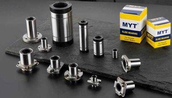 Cuscinetto a sfera a movimento lineare di precisione della serie MYT con gabbia in nylon