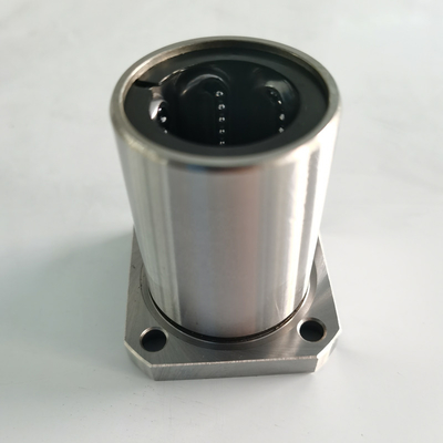 Tipo di supporto cuscinetti a sfera a movimento lineare a flange con gabbia metallica