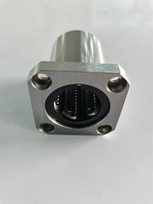 Tipo di supporto cuscinetti a sfera a movimento lineare a flange con gabbia metallica