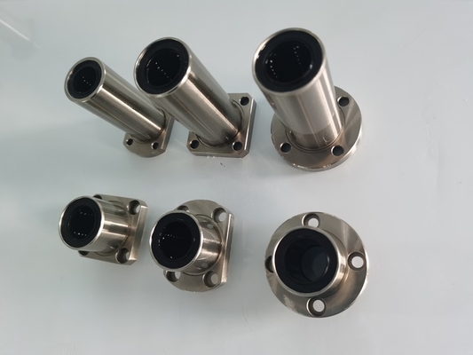 OEM SUS Ball Steel GCR15 Round Flange Bushing per il movimento lineare