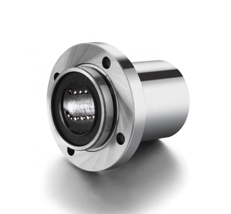 LMF25UU 25 mm tipo flange rotonda a movimento lineare con cuscinetto di scivolo per macchine automatiche